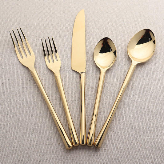 Camellia PVD Flatware, 5-Pc. Place Setting
