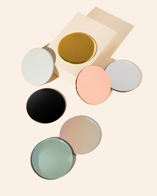 thin metal candle lid