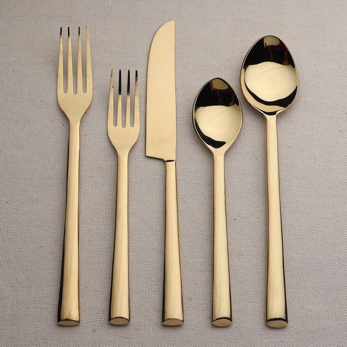 Diana PVD Flatware, 5 Pc. Place Setting