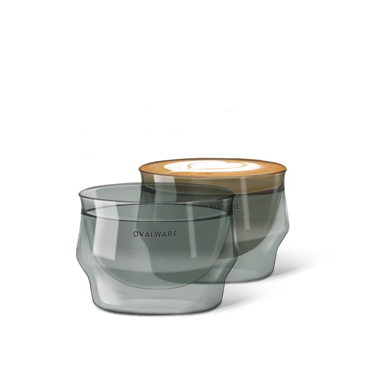 Latte Master Glass - 250ml/8.5oz (Set of 2)