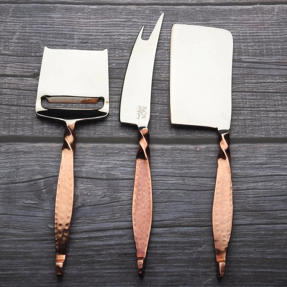 TWISTED URBAN CHEESE KNIFE 3 PC. SET