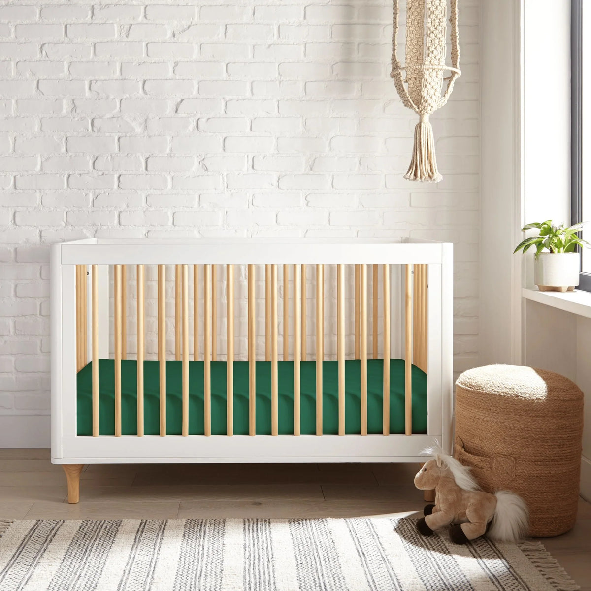 Cooling Bamboo Crib Fitted Sheet