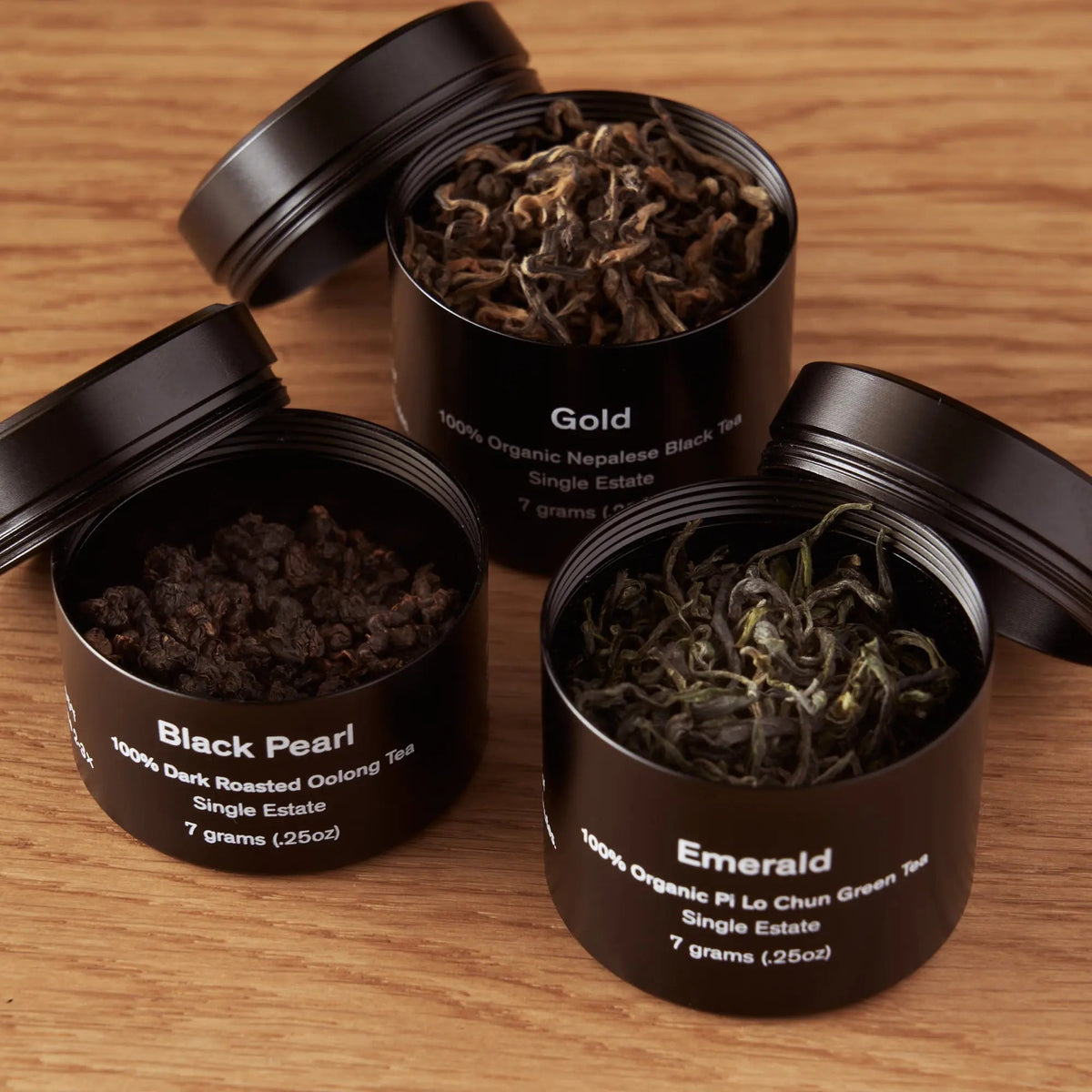 Rare Leaves Single Origin Tea Mini Tin Sampler